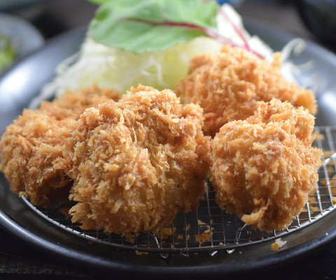 Fillet Katsu with Crab Croquette