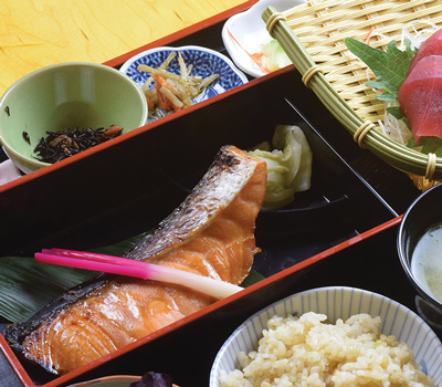 Salmon Yuzu Yaki Gozen photo