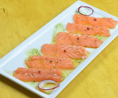 Salmon Carpaccio