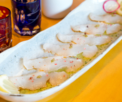 Halibut Carpaccio