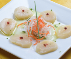 Jumbo Scallop Carpaccio photo