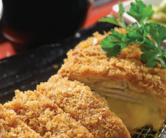 Millefeuille Cheese Katsu Gozen photo