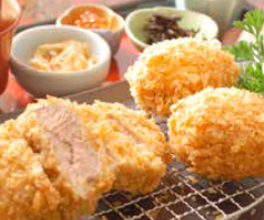 Fillet & Kani Croquette Fry Gozen photo