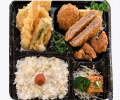 Mix Fried Katsu Bento