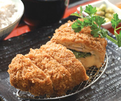 Mille Shiso Cheese Katsu Set